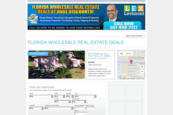 Realestate_2 theme site design template sample