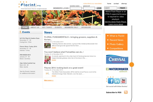 florint.org site used Florint