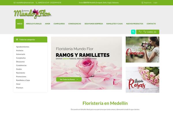 floristeriamundoflor.com site used Cena