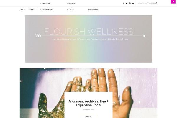 Rosemary theme site design template sample