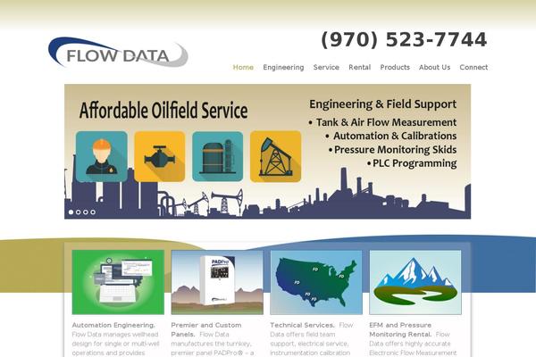 flow-data.com site used Flowdata