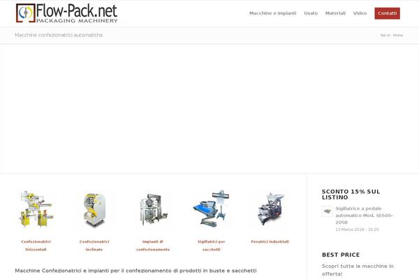Enfold theme site design template sample