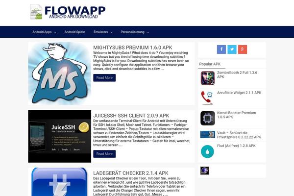flowapp.de site used RedWaves Lite