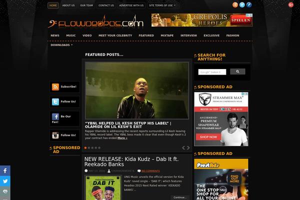 flowdropas.com site used Musiclife