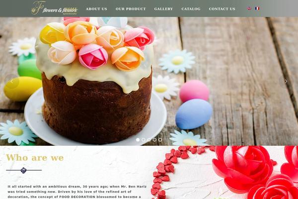 flower-and-flower.com site used Food-child