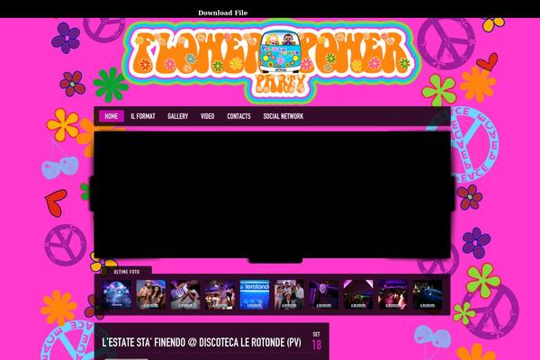 flowerpowerparty.it site used Dancefloorv3