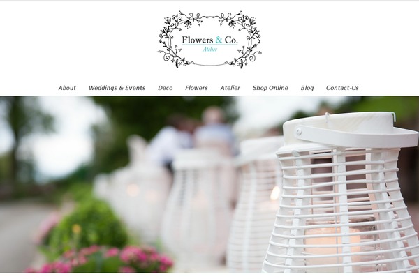 flowersandco.es site used Storefront