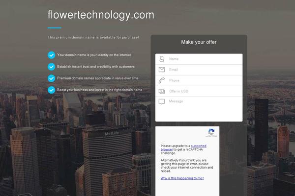 flowertechnology.com site used THBusiness