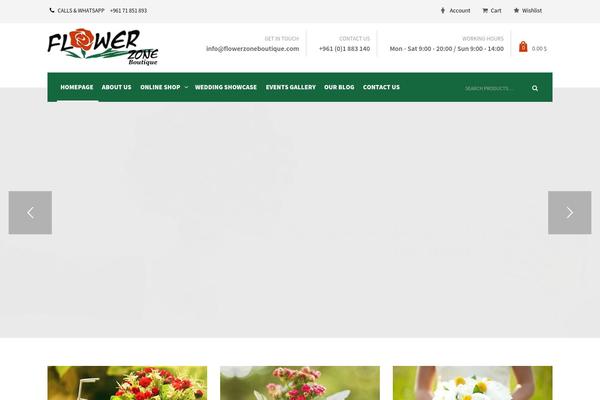 flowerzoneboutique.com site used Proagency