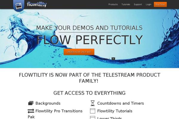 flowtility.com site used Flowtility