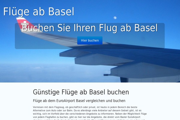 fluege-ab-basel.ch site used Tonic
