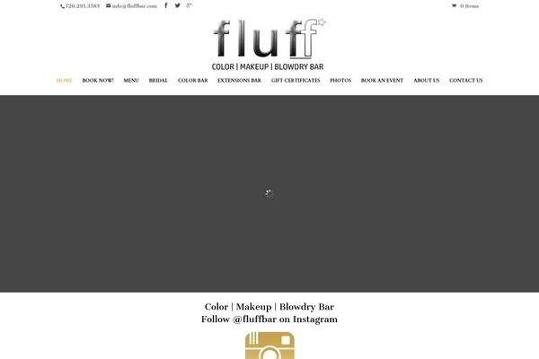 fluffbar.com site used Divi