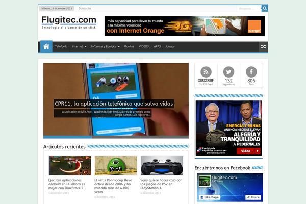Sahifa theme site design template sample