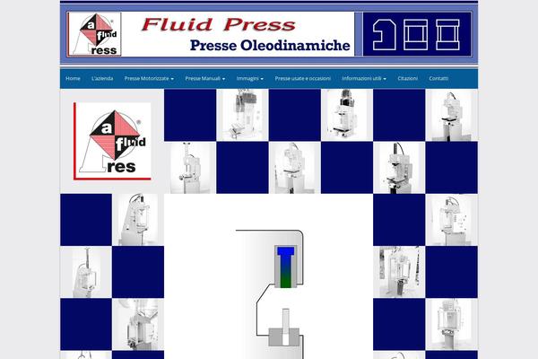 fluid-press.it site used Fluid2020
