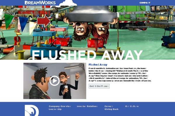 dreamworksanimation theme websites examples