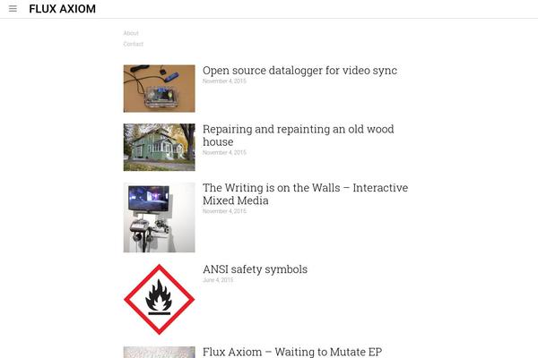 fluxaxiom.com site used Minimum Minimal