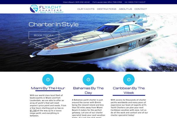 Salient theme site design template sample