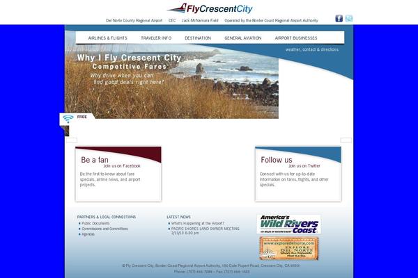 flycrescentcity.com site used Flycrescentcity