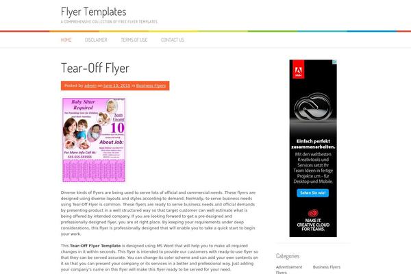 flyers-templates.org site used Patus