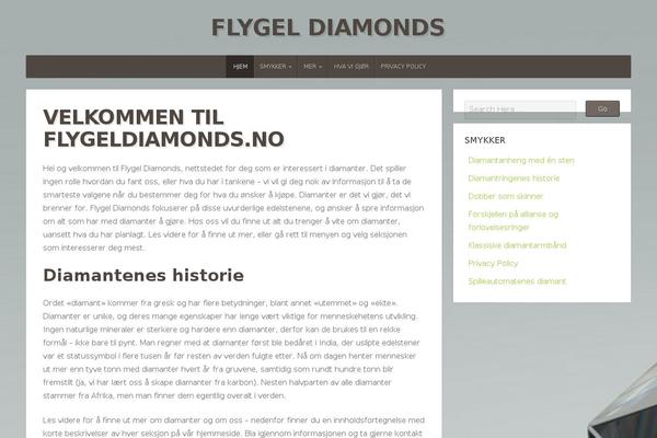 Natural Lite theme site design template sample