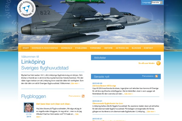 flyghuvudstaden.se site used Flyghuvudstaden