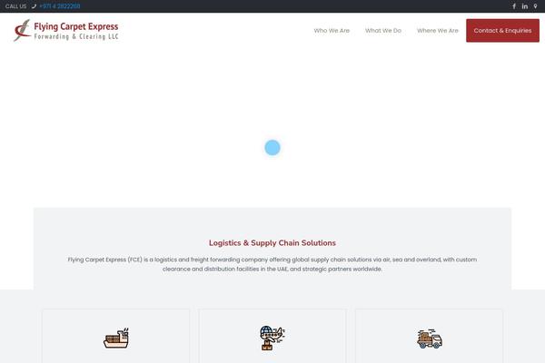 BeTheme Child theme site design template sample