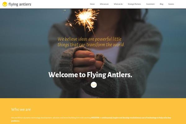 flyingantlers.com site used Flyingantlers
