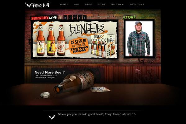 flyingdog theme websites examples