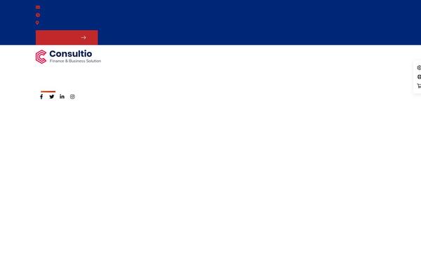 Consultio theme site design template sample
