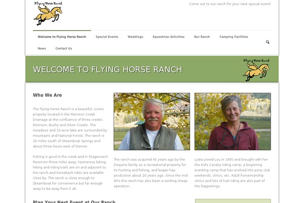flyinghorseranch.info site used Phoenix