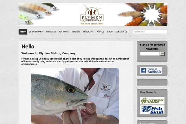 flymenfishingcompany.org site used BUILDER