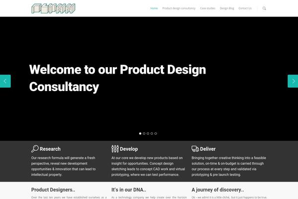 Salient theme site design template sample