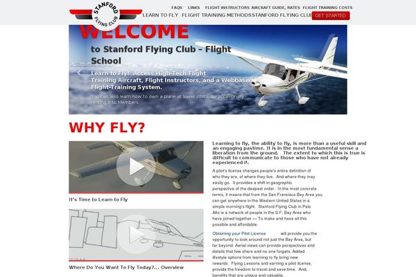 flystanford.com site used Stanford