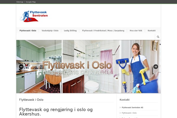 flyttevask-oslo.no site used Modernize v3.02