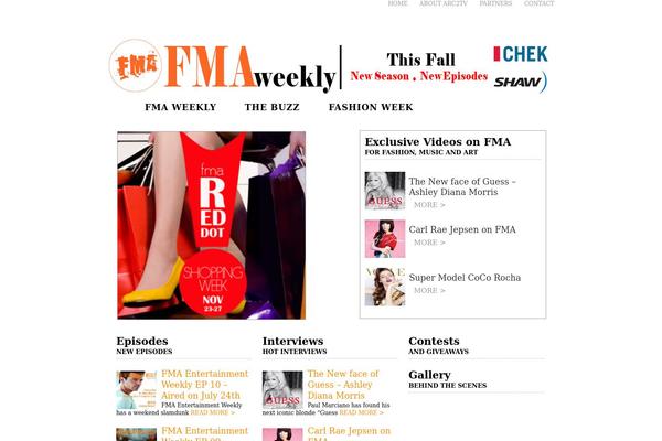 fmaweekly.com site used Fma