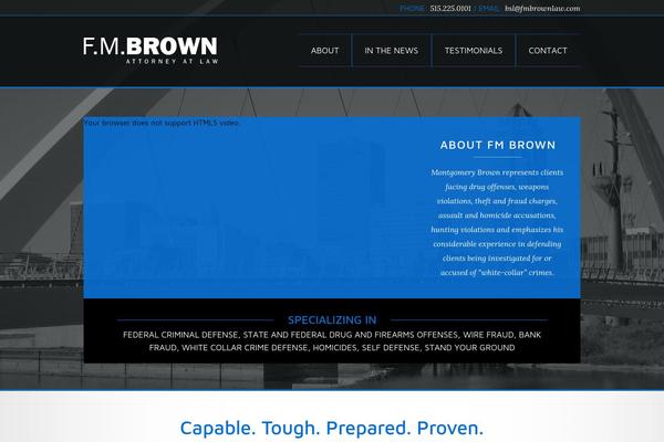 fmbrownlaw.com site used Fmbrown