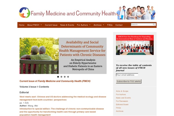 fmch-journal.org site used Annotum Base