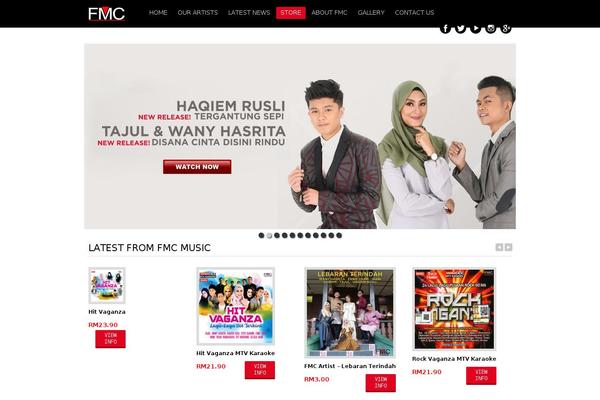 fmcmusic.com.my site used Fmcmusic