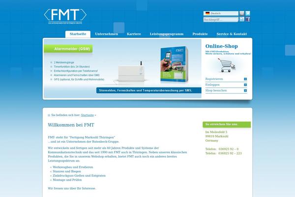 Fmt theme site design template sample