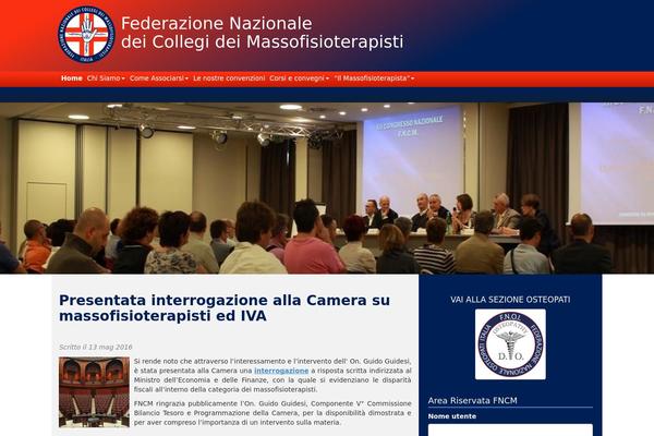fncm.it site used Bootstrap-fncm