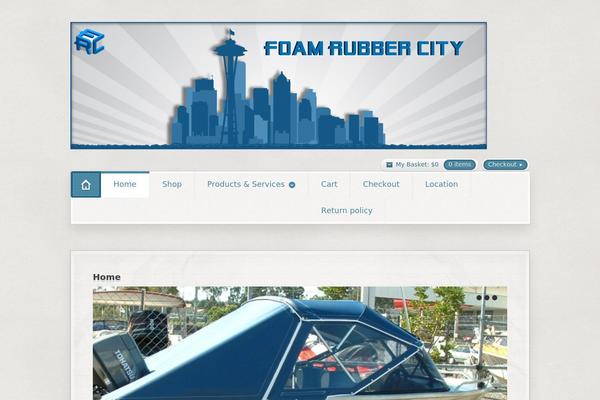 foamrubbercity.com site used Artificer