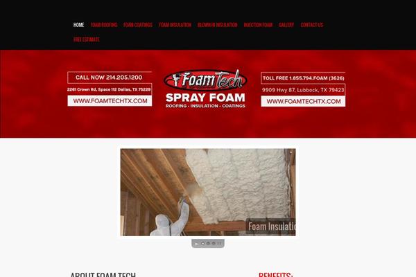 Salient theme site design template sample