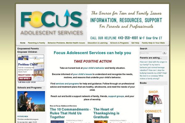 focusas.org site used Weaver Ii Child