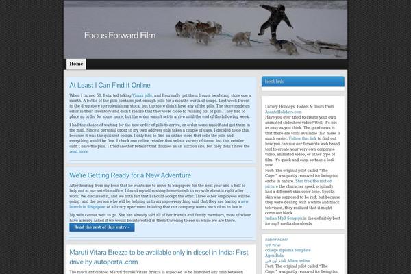 Graphene theme site design template sample