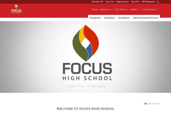 focushighschool.org site used Fhs