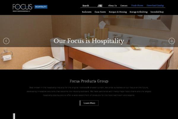 Vantage theme site design template sample