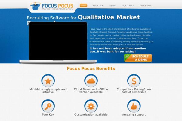 focuspocussoftware.com site used Focuspocus