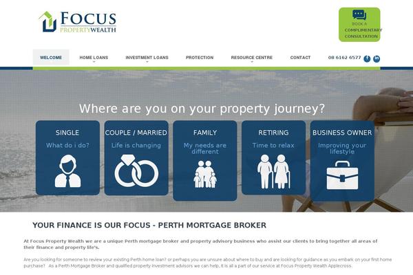 focuspropertywealth.com.au site used Cherry Framework