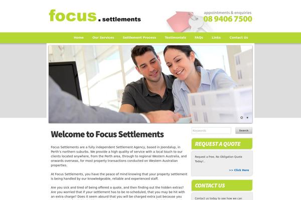 focussettlements.com site used Thewebshopresponsive