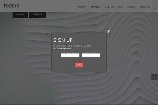 Rib theme site design template sample
